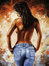 Carica l&#39;immagine nel visualizzatore di Gallery, Dipingere con i numeri - Schiena Di Donna Sensuale