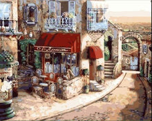 Carica l&#39;immagine nel visualizzatore di Gallery, Dipingere con i numeri - Piccolo Villaggio Vintage