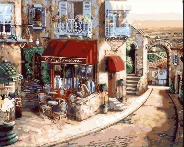 Dipingere con i numeri - Piccolo Villaggio Vintage