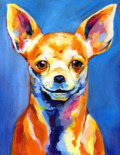 Dipingere con i numeri - Cane Intelligente