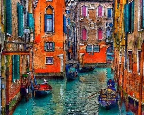 Dipingere con i numeri - Da Qualche Parte Nella Bellissima Venezia
