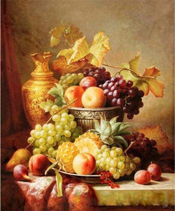 Dipingere con i numeri - Natura Morta Di Frutta