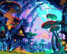 Carica l&#39;immagine nel visualizzatore di Gallery, Dipingere con i numeri - Strana Casa