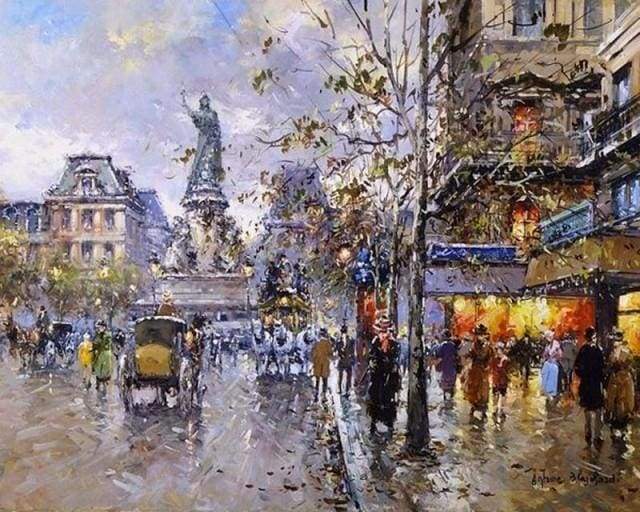 Dipingere con i numeri - Strada In Francia