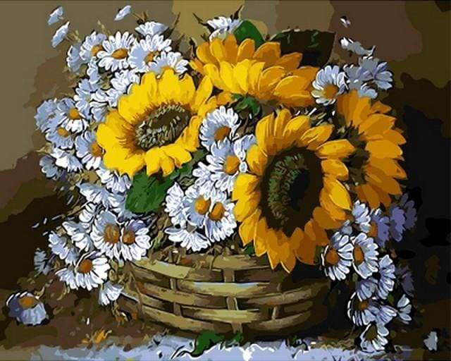 Dipingere con i numeri - Fiori D'Estate