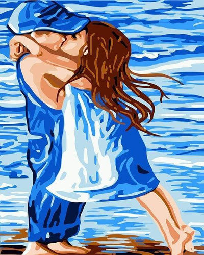 Dipingere con i numeri - Bacio Estivo