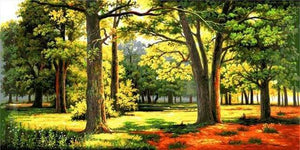 Dipingere con i numeri - Sunny Forest