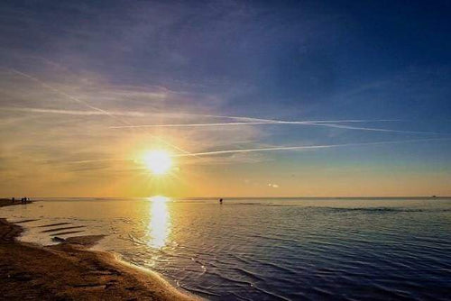 Dipingere con i numeri - Tramonto Al Mare
