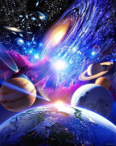 Dipingere con i numeri - Sistema Planetario