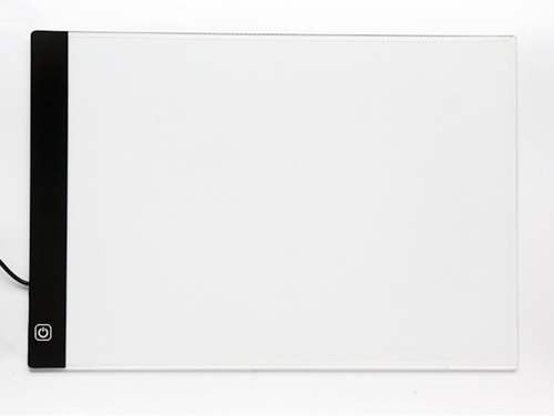 Pad luminoso a LED per Diamond Painting - porta USB per la carica