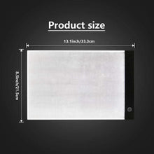 Carica l&#39;immagine nel visualizzatore di Gallery, Pad luminoso a LED per Diamond Painting - porta USB per la carica