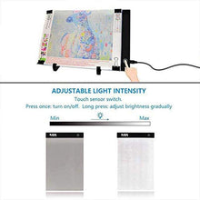 Carica l&#39;immagine nel visualizzatore di Gallery, Pad luminoso a LED per Diamond Painting - porta USB per la carica