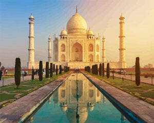 Dipingere con i numeri - Taj Mahal