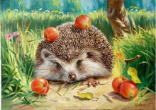 Carica l&#39;immagine nel visualizzatore di Gallery, Dipingere con i numeri - Riccio Che Adora Le Ciliegie