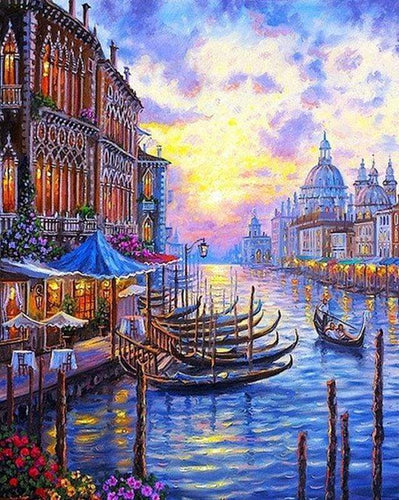 Dipingere con i numeri - Il Canal Grande Di Venezia