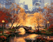 Carica l&#39;immagine nel visualizzatore di Gallery, Dipingere con i numeri - Manhattan Al Crepuscolo