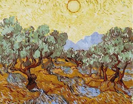 Dipingere con i numeri - Van Gogh St Remy