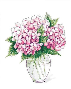 Dipingere con i numeri - Vaso E Fiori
