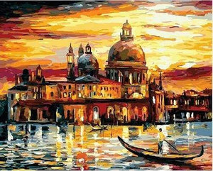 Dipingere con i numeri - Paesaggio Di Venezia