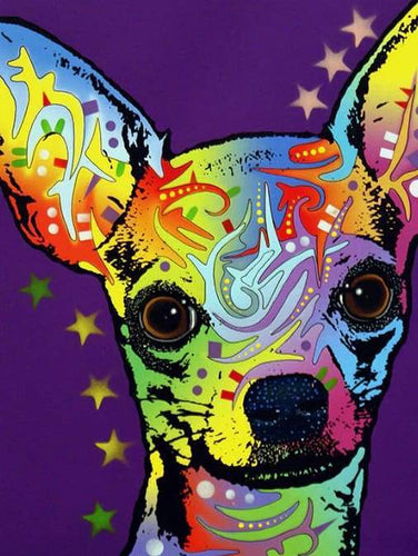 Dipingere con i numeri - Acquerello Di Cane