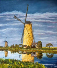 Carica l&#39;immagine nel visualizzatore di Gallery, Dipingere con i numeri - Fiume E Mulino