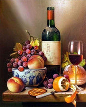 Carica l&#39;immagine nel visualizzatore di Gallery, Dipingere con i numeri - Vino E Frutta