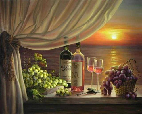 Dipingere con i numeri - Vino E Uva