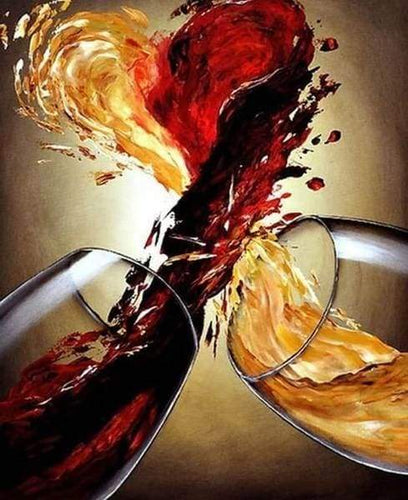 Dipingere con i numeri - Miscela Di Vino