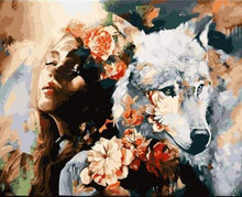 Carica l&#39;immagine nel visualizzatore di Gallery, Dipingere con i numeri - Sensualità Del Lupo