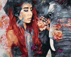 Dipingere con i numeri - Donna Ed Elefante
