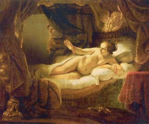 Dipingere con i numeri - Donna Nel Suo Letto