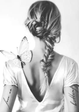 Dipingere con i numeri - Donna Con Tatuaggi