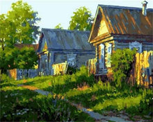 Carica l&#39;immagine nel visualizzatore di Gallery, Dipingere con i numeri - Casa Di Legno